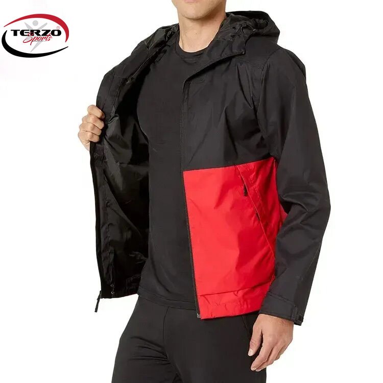 OEM Customized Fashion Waterproof Windproof Lightweight Hiking Climbing Jacket Men's Windbreaker Jacket For Men