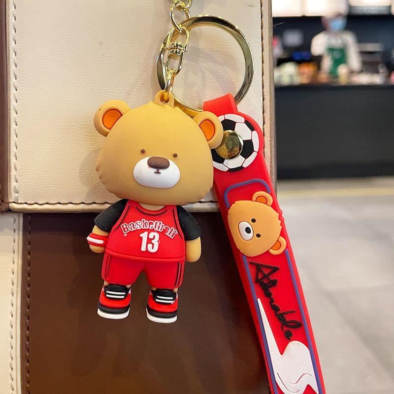 A little gift from Creative Sports Bear Keys to the Hang-up of the Super Cool Cartoon Car Key Chain Pack