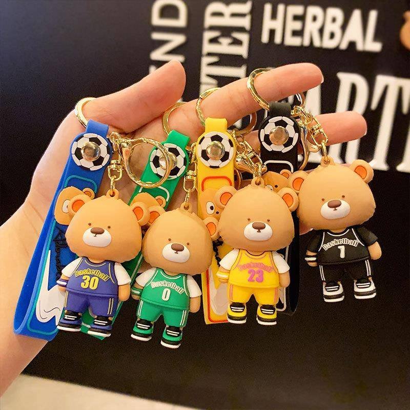 A little gift from Creative Sports Bear Keys to the Hang-up of the Super Cool Cartoon Car Key Chain Pack