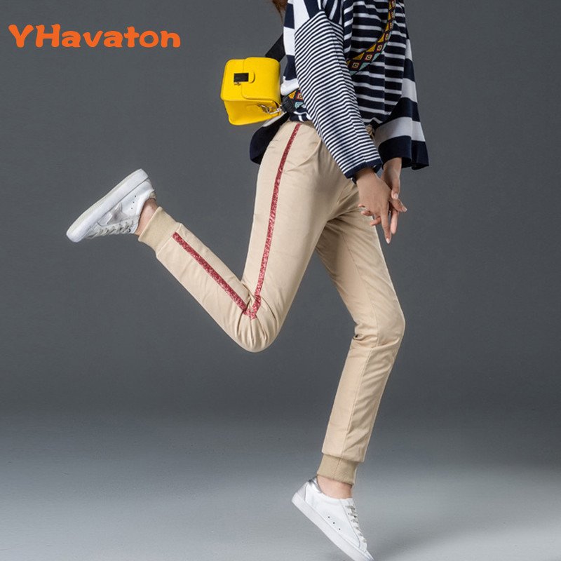 winter outdoor Camping hiking Ultralight Windproof Pants Double Zipper Woman Goose Down Trousers