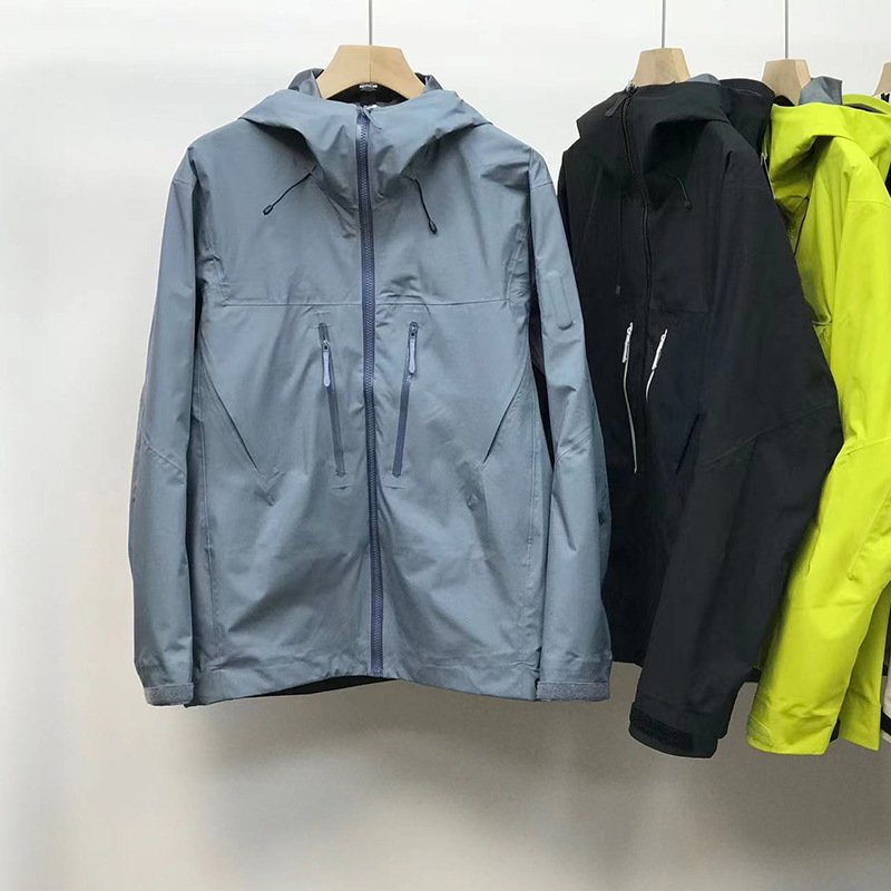 Waterproof Hardshell Hiking Jacket Breathable and Anti-UV Made with Durable Cordura Material for Safari and Windbreaker Use