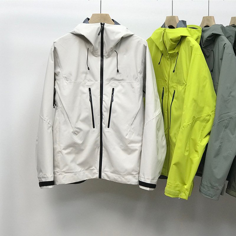 Waterproof Hardshell Hiking Jacket Breathable and Anti-UV Made with Durable Cordura Material for Safari and Windbreaker Use
