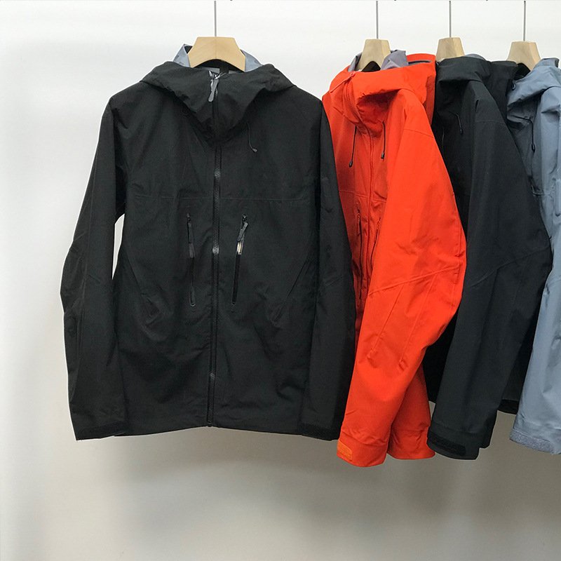 Waterproof Hardshell Hiking Jacket Breathable and Anti-UV Made with Durable Cordura Material for Safari and Windbreaker Use