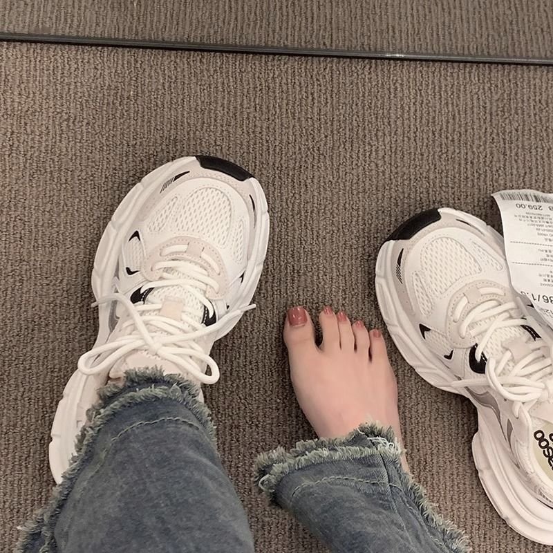 2024 Original brand new fashion design casual sports shoes women's thick sole increase design casual women's casual shoes