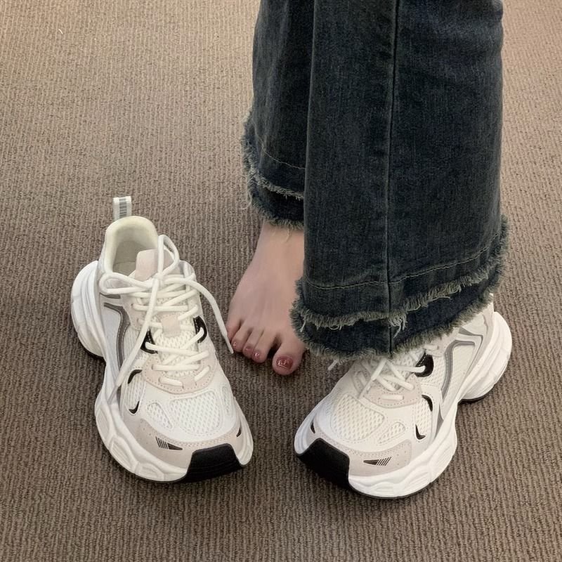 2024 Original brand new fashion design casual sports shoes women's thick sole increase design casual women's casual shoes