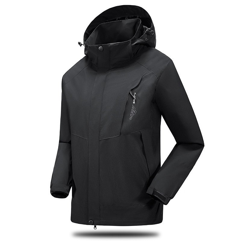 Casual Hiking Hooded Windbreaker Men's Women's Jacket Rain Jacket Outdoor Lightweight Windbreaker Waterproof Jacket With Logo