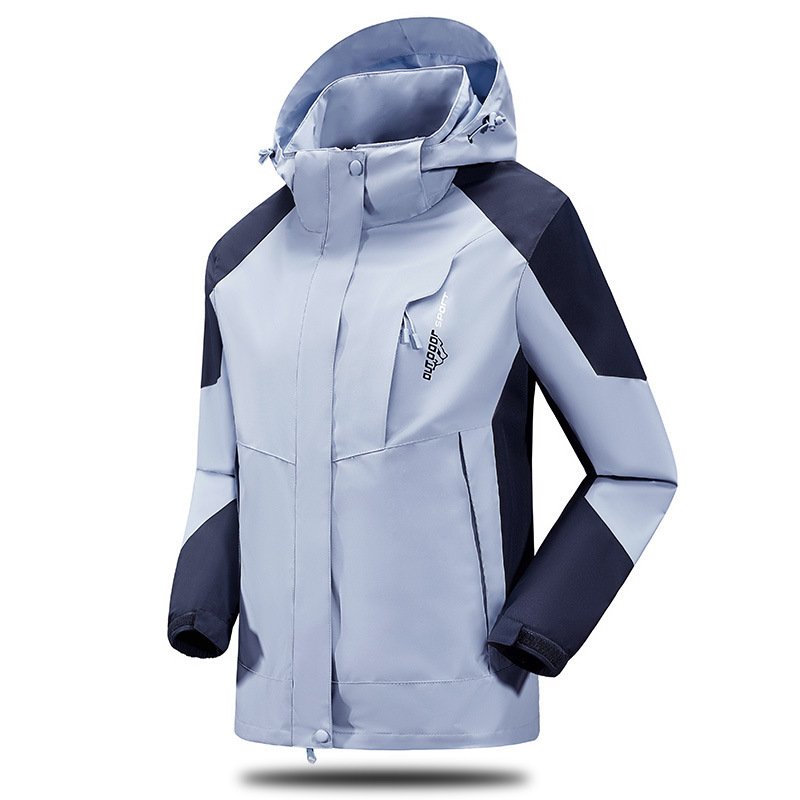 Casual Hiking Hooded Windbreaker Men's Women's Jacket Rain Jacket Outdoor Lightweight Windbreaker Waterproof Jacket With Logo