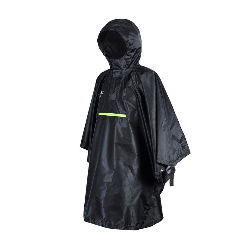 Outdoor Hiking Light Cape Raincoat Adult Cycling One piece PU Poncho
