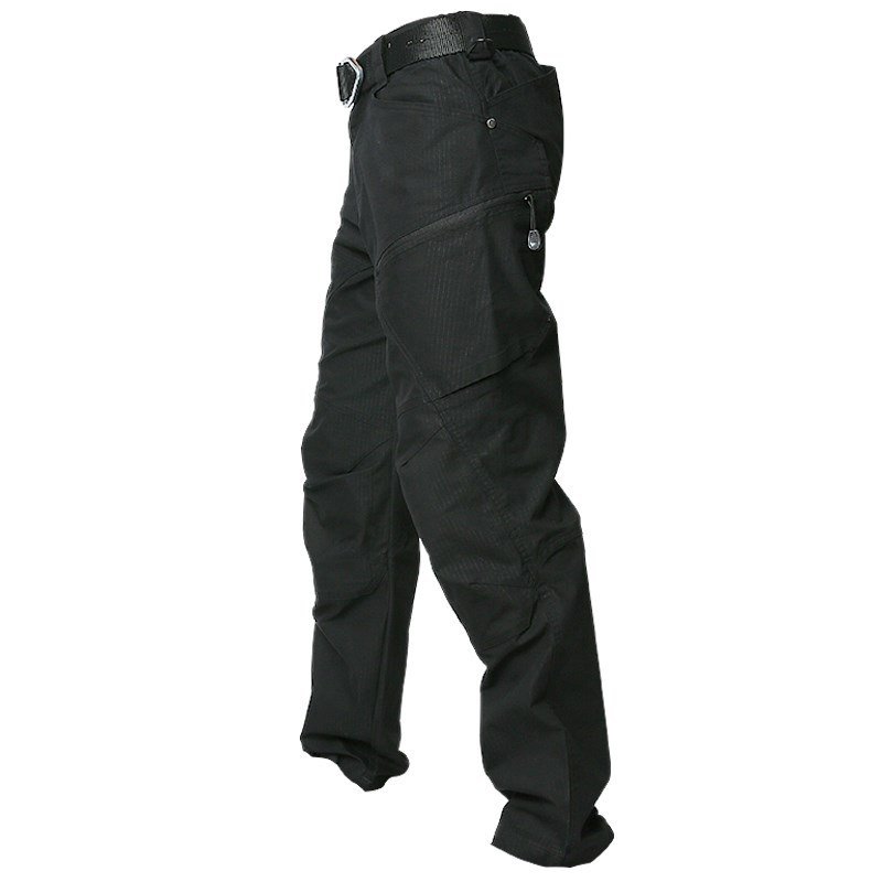 Good quality Men's Rib Stop Waterproof Elastic Outdoor Tactical Trousers Pants Sport Fans Pant Hiking Hunting Worker Cargo Pant