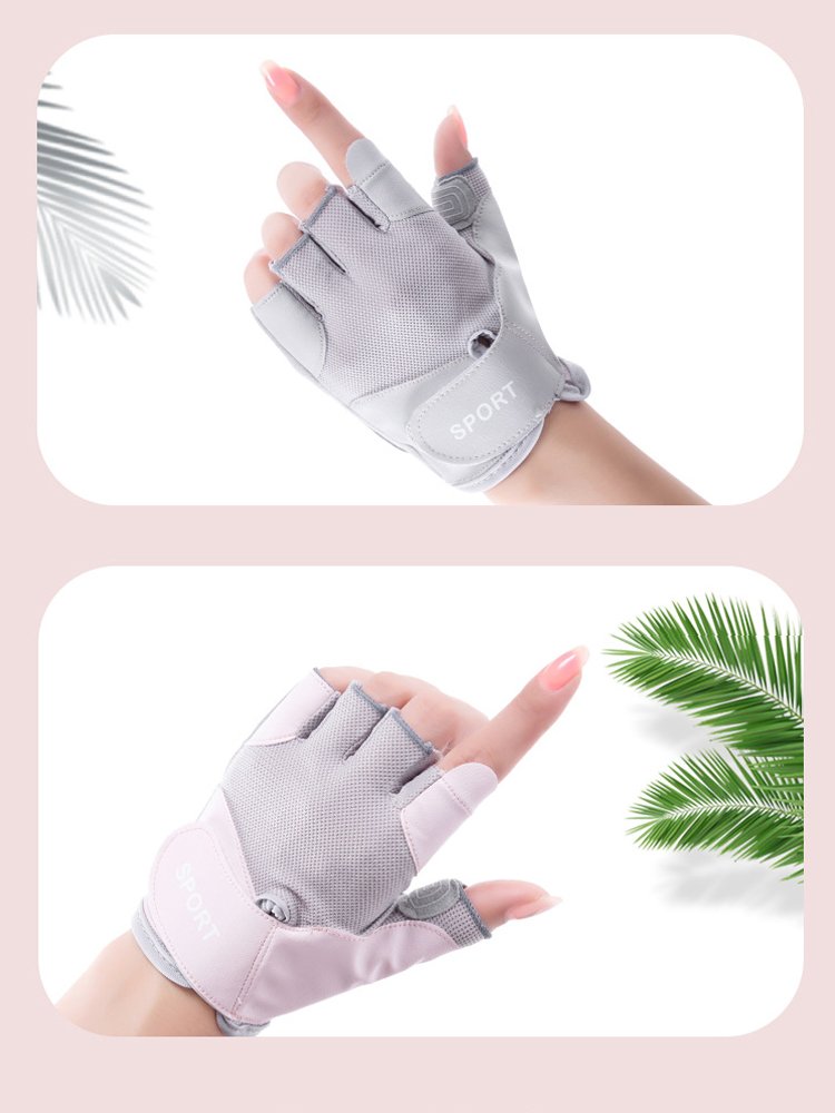 COLORFIT GYMNASIUM GLOVES FEMALE TRAINING SINGLE-BARLED BELLS TO PROTECT THE WRISTS OF A SPORTS MAN