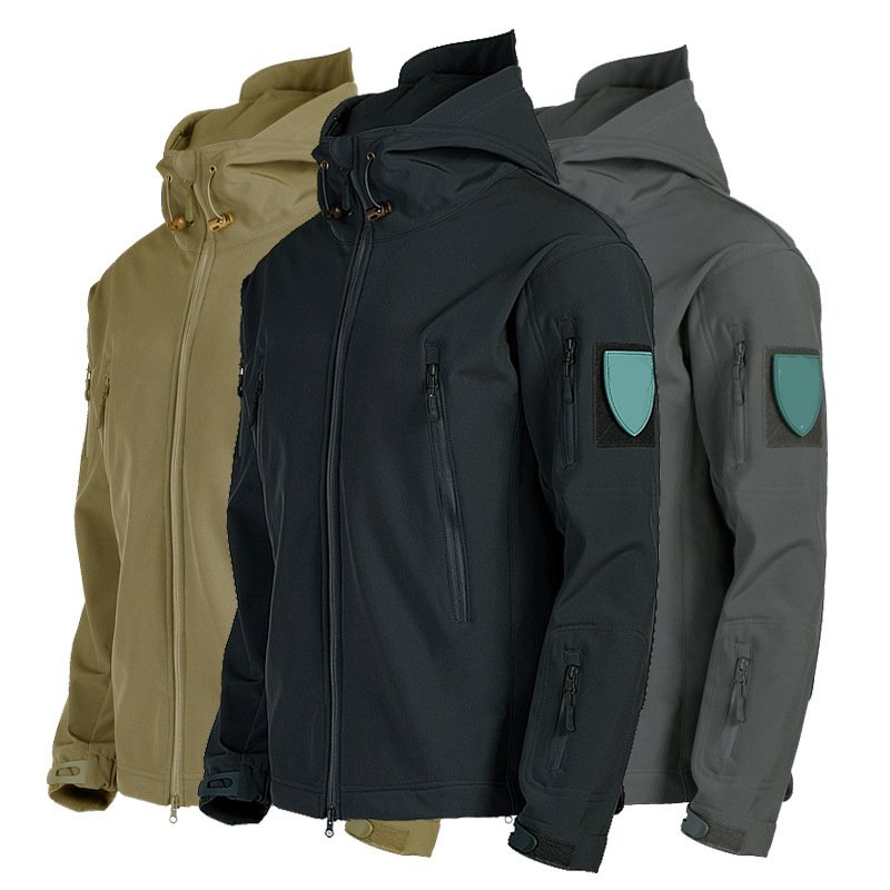 Men's sportswear outdoor hiking New fashion windproof waterproof breathable jackets Long sleeve zipper jacket coat
