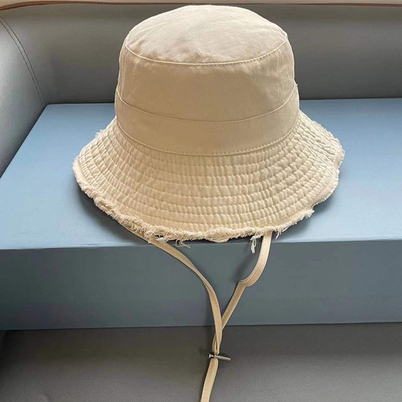 Hot Selling Washed Cotton Traveling Woman Bucket Hat Distressed Vintage Fisherman Beach Summer Bucket Hats