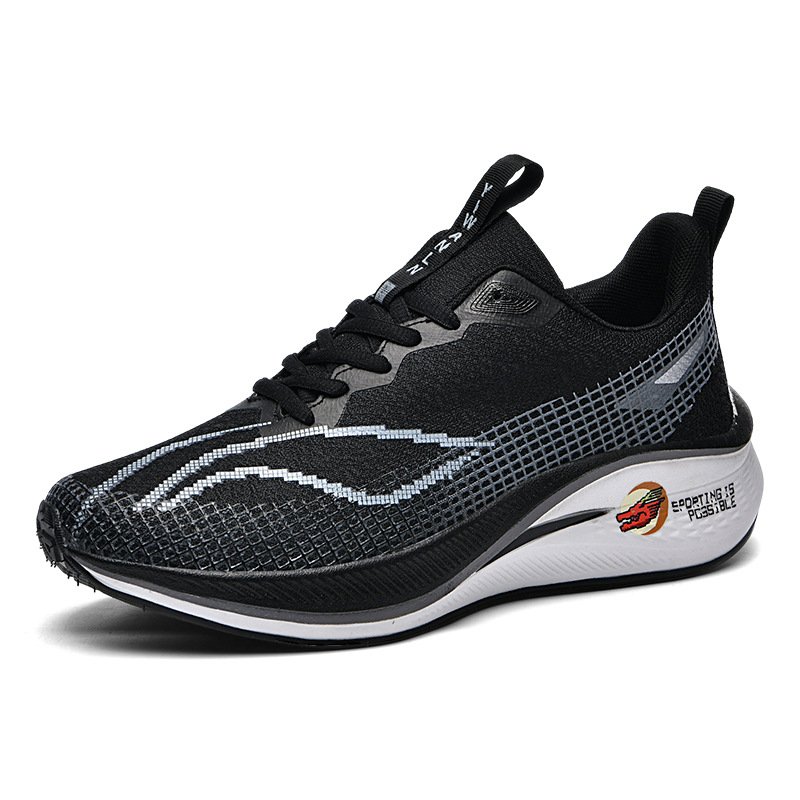 Running shoes for both men and women carbon plate shock absorbing running shoes professional racing