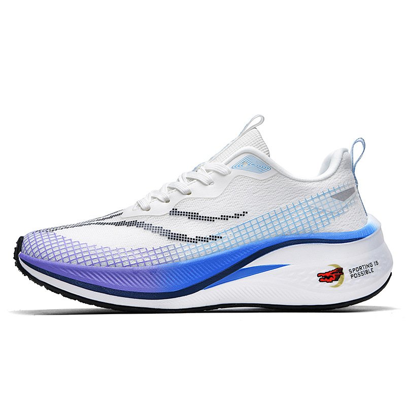 Running shoes for both men and women carbon plate shock absorbing running shoes professional racing