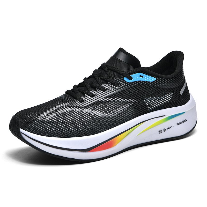 Running shoes for both men and women carbon plate shock absorbing running shoes professional racing