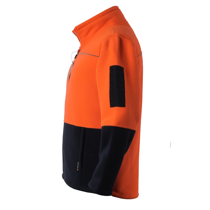 High Quality Wholesale Thick Zip Men Winter Jackets Custom Men Outdoor Soft Shell Jackets Fleece Jacket