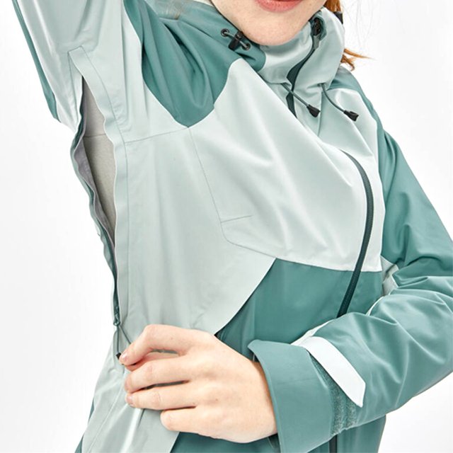 CONMR Waterproof Lightweight Rain Jacket Outdoor Running Cycling Windbreaker Jacket Windproof Waterproof Rain Coat