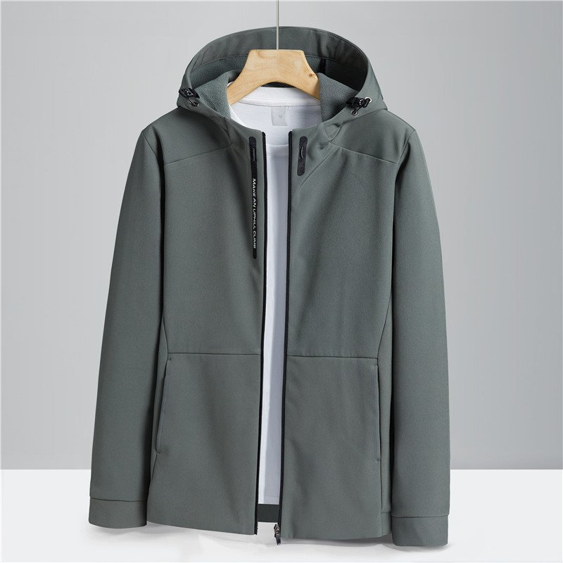 Custom logo man's Waterproof Hiking Travel Shell Breathable Rain Jacket for camping, climbing, traveling, walking, running