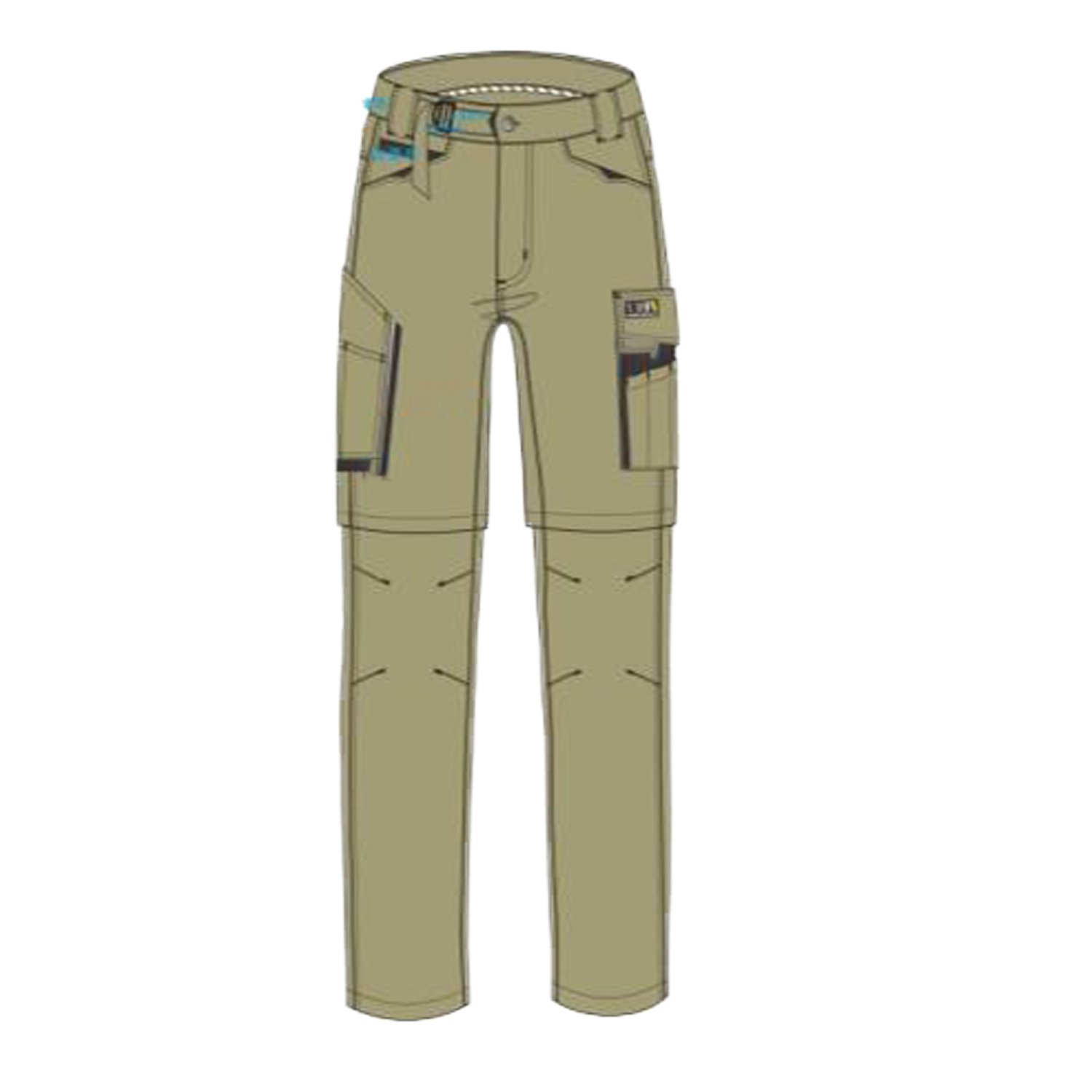 Men's Hiking Tactical Pants Lightweight Cotton Outdoor Combat Cargo Trousers