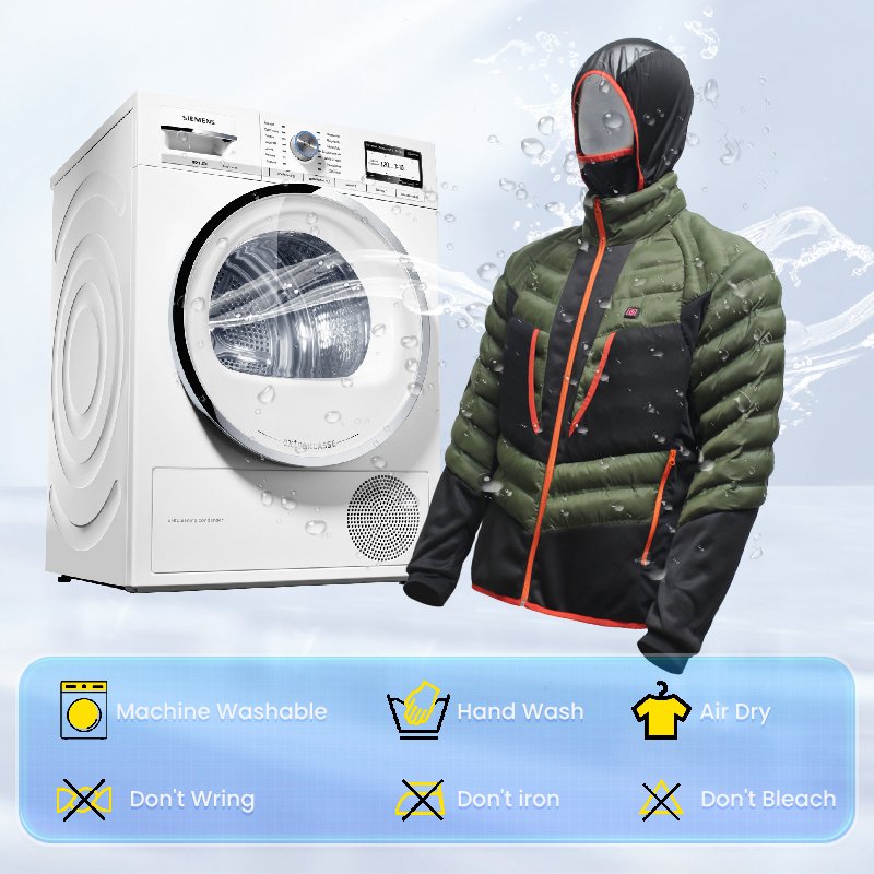Outdoor Waterproof Men Women Hood Milwaukie 5V 7.4V Motorcycle Hiking Winter Heating Jacket Fashion Heated Jacket