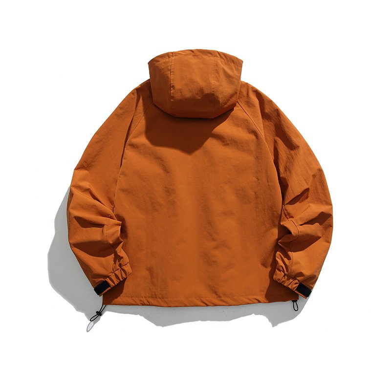 Custom Logo Clothing Blank Water Proof Wind Breaker Outdoor Mens Jacket Waterproof Windbreaker Plus Size Men's Jackets For Men