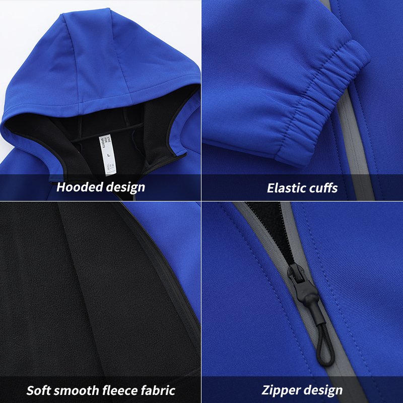 Wholesale Outdoor Fleece Clothes Hiking Water Resistant Men's Jacket