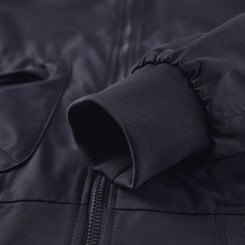 Custom logo zip up riding motorcycle windbreaker tracksuit fashion blazer winter jacket for men