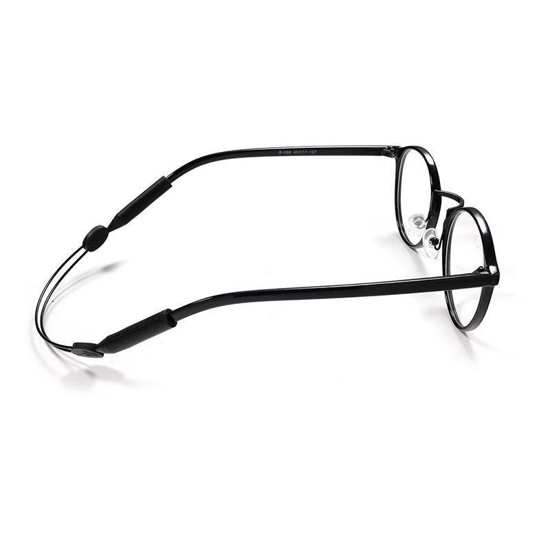 Slippered silhouette for motion glasses to prevent the depressor's eye frame leg fittings