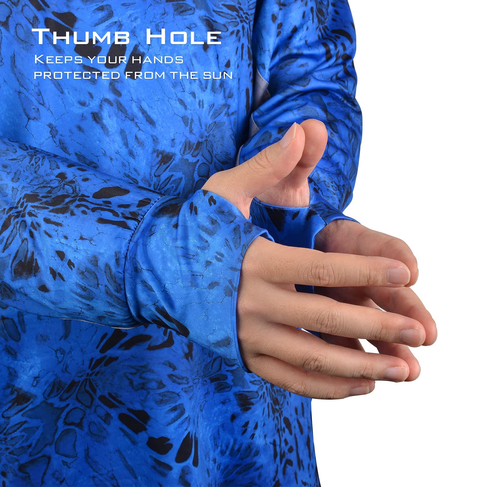 2024 Custom logo design sublimed polyester spandex waterproof 4-way stretch fishing hoodie upf50+ hoodie fishing jumper for men
