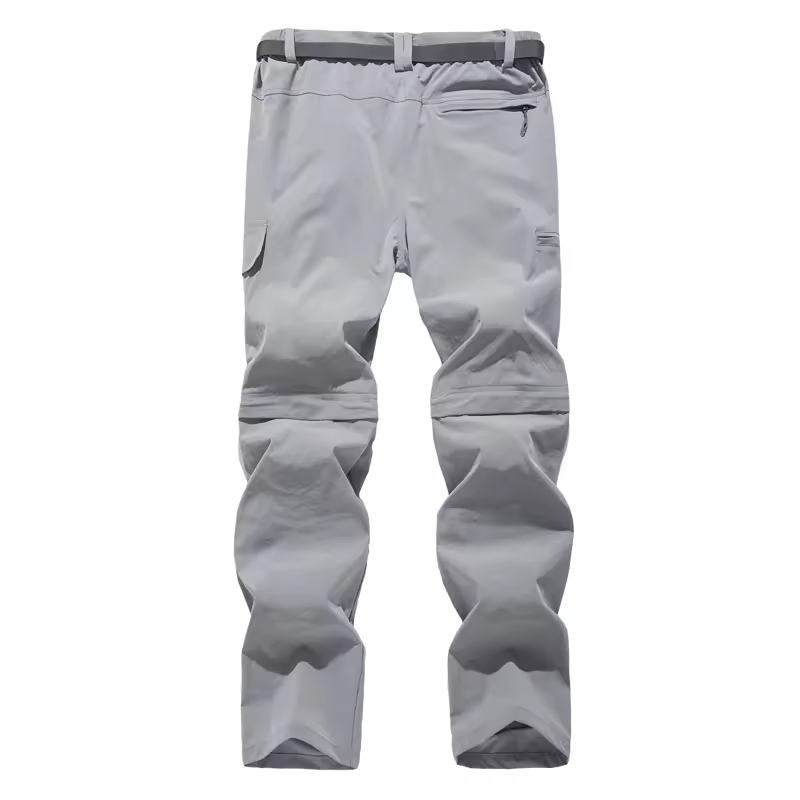 Mens Hiking Pants Convertible boy Zip Off Shorts Lightweight Quick Dry 3Breathable Fishing Safari Pants