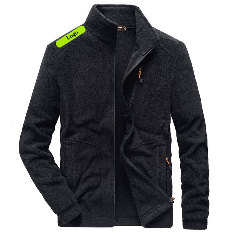 Plus Size 5XL Fleece Jacket Winter Protection Embroidery Streetwear Outdoor Wholesale Clothing For Men Manufacturers Company