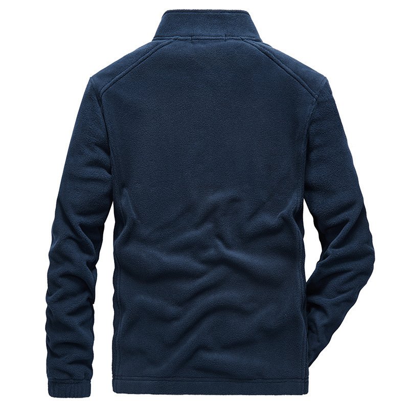 Plus Size 5XL Fleece Jacket Winter Protection Embroidery Streetwear Outdoor Wholesale Clothing For Men Manufacturers Company