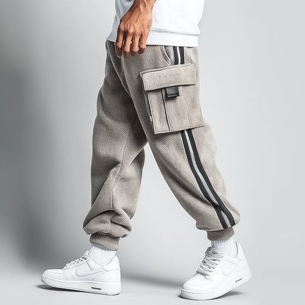 Multi-Pocket Casual Pants Men Tactical Joggers Cargo Pants Men's Outdoor Hiking Trekking Sweatpants Male