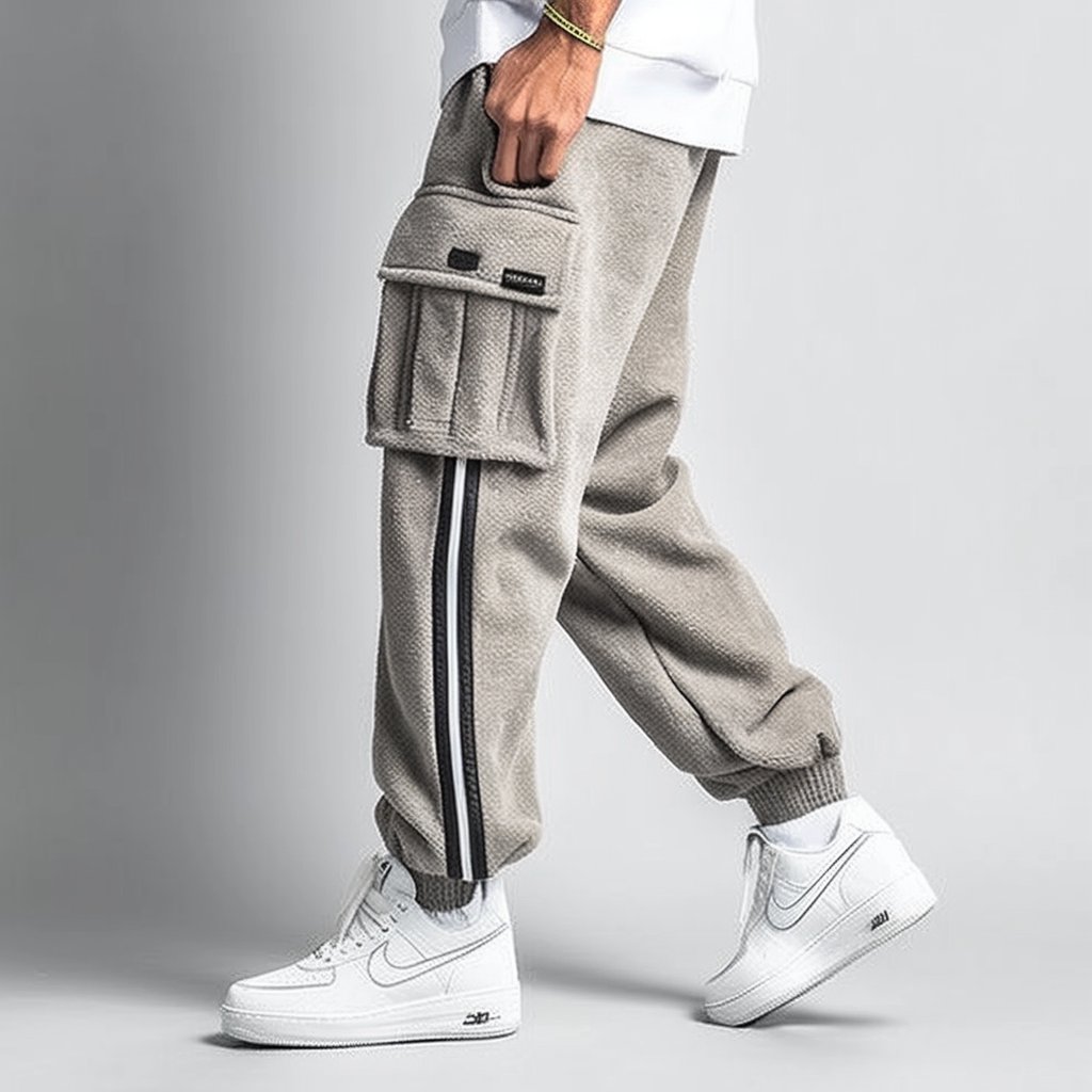 Multi-Pocket Casual Pants Men Tactical Joggers Cargo Pants Men's Outdoor Hiking Trekking Sweatpants Male