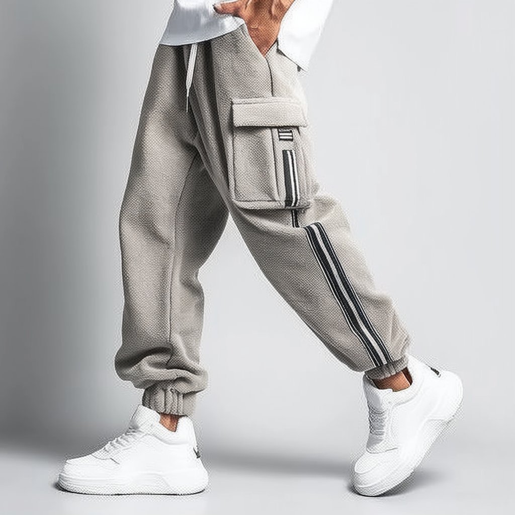 Multi-Pocket Casual Pants Men Tactical Joggers Cargo Pants Men's Outdoor Hiking Trekking Sweatpants Male