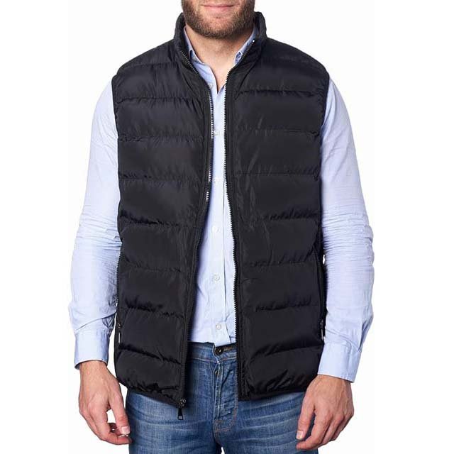 Latest Style 2024 Winter Blank Breathable Vest Jackets Men's Clothing Custom Embroidered Logo Men's High Street Jackets