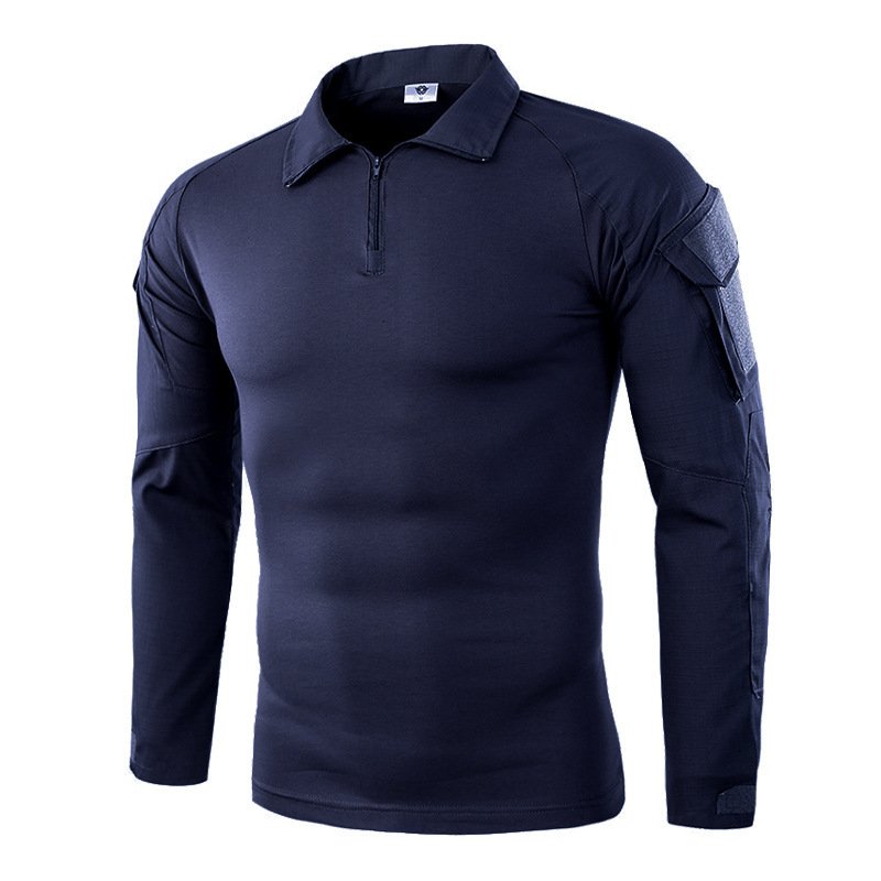 SP23-3015 Hunting Combat Uniform Tactical camouflage outdoor uniform clothing frog long sleeve top Camouflage Shirt