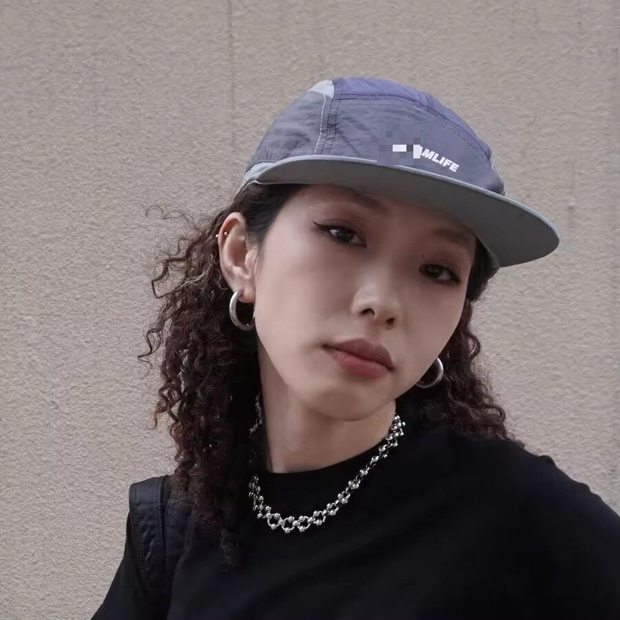 Custom Quick Dry Baseball Cap Drawstring 5 Panel Running Camp Cap Sun Protection Cycling Hiking Camper 5 Panel Hat