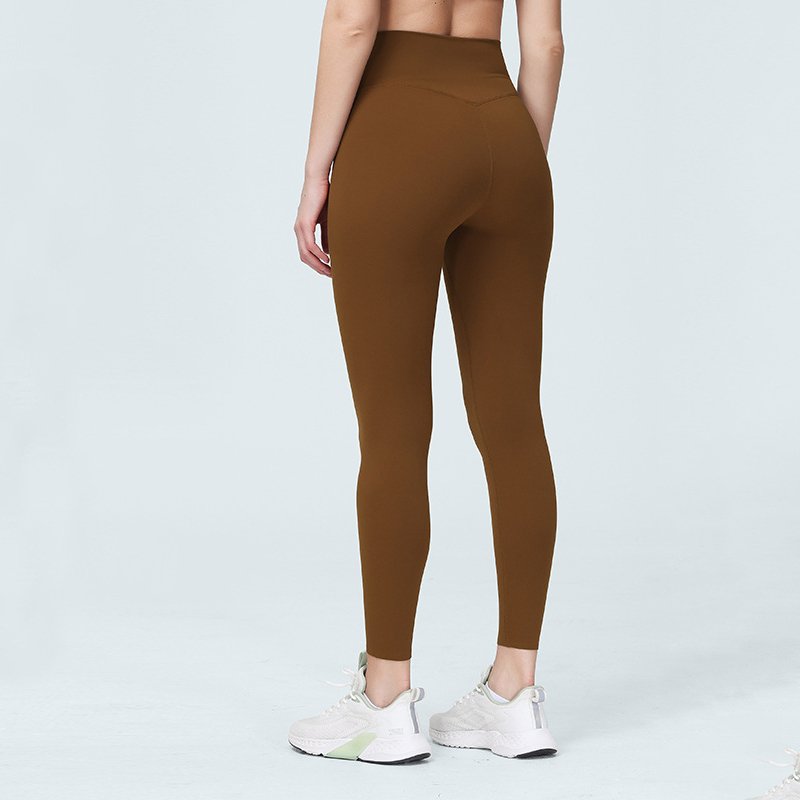 High Waist Hip Lift Yoga Leggings Slim Fit Stretch Gym Pants Quick Drying Workout Leggings For Women