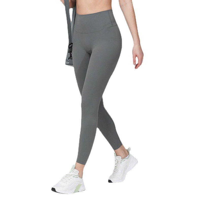 High Waist Hip Lift Yoga Leggings Slim Fit Stretch Gym Pants Quick Drying Workout Leggings For Women