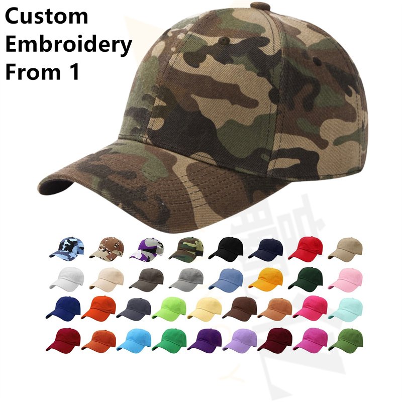 Camo Punisher Baseball Cap Men Outdoor Camouflage Jungle Hat Tactical Hiking Sports Hat With Loop For Patch Trucker Hat