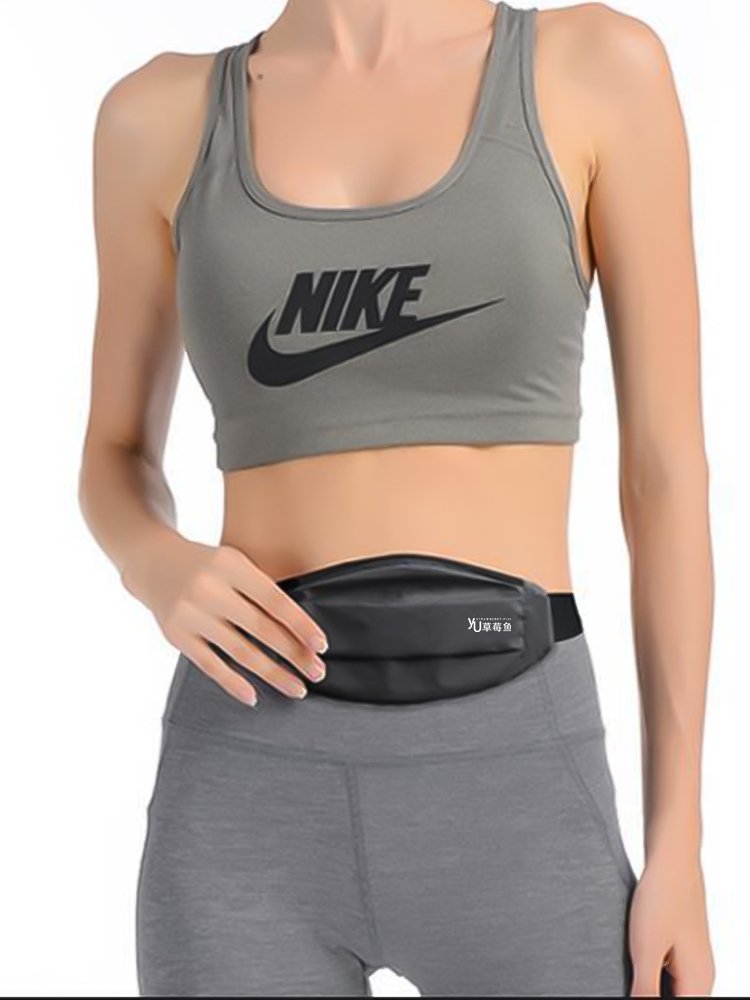 A new belt for a man with a waterproof gym kit for a woman running