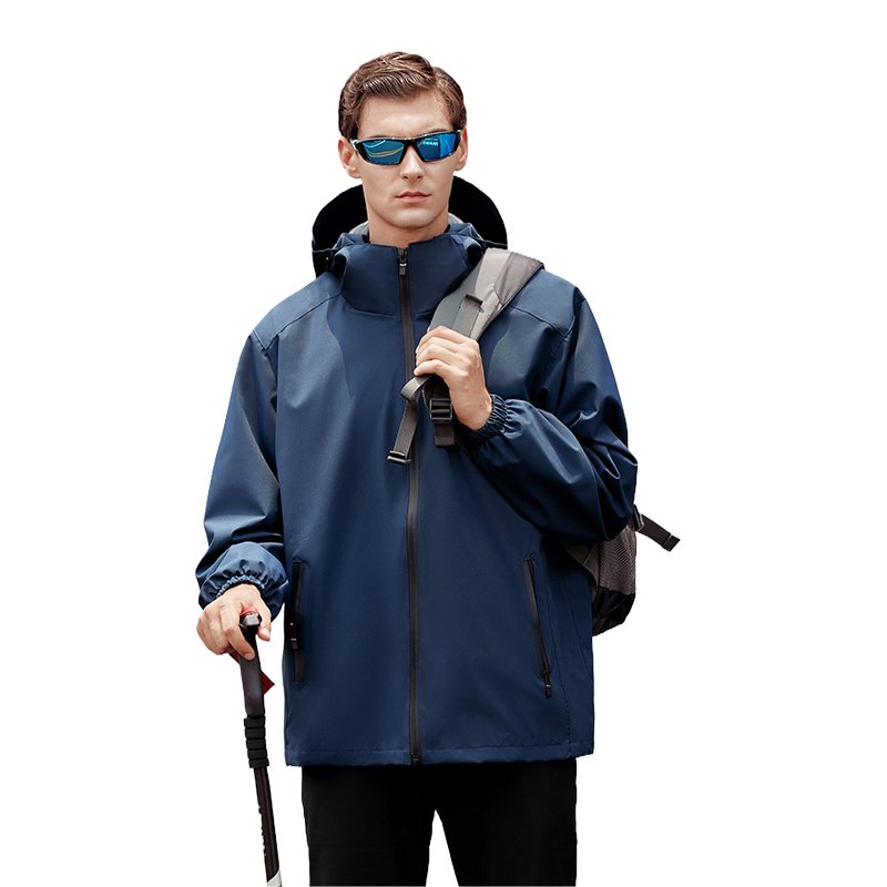 2024 hiking Fishing Clothing Hooded Spring Coat Fishing Jacket Waterproof Windproof Outdoor Jackets Men Soft Shell Sports