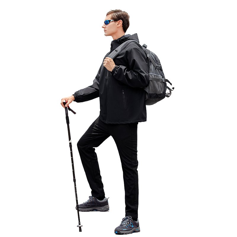 2024 hiking Fishing Clothing Hooded Spring Coat Fishing Jacket Waterproof Windproof Outdoor Jackets Men Soft Shell Sports