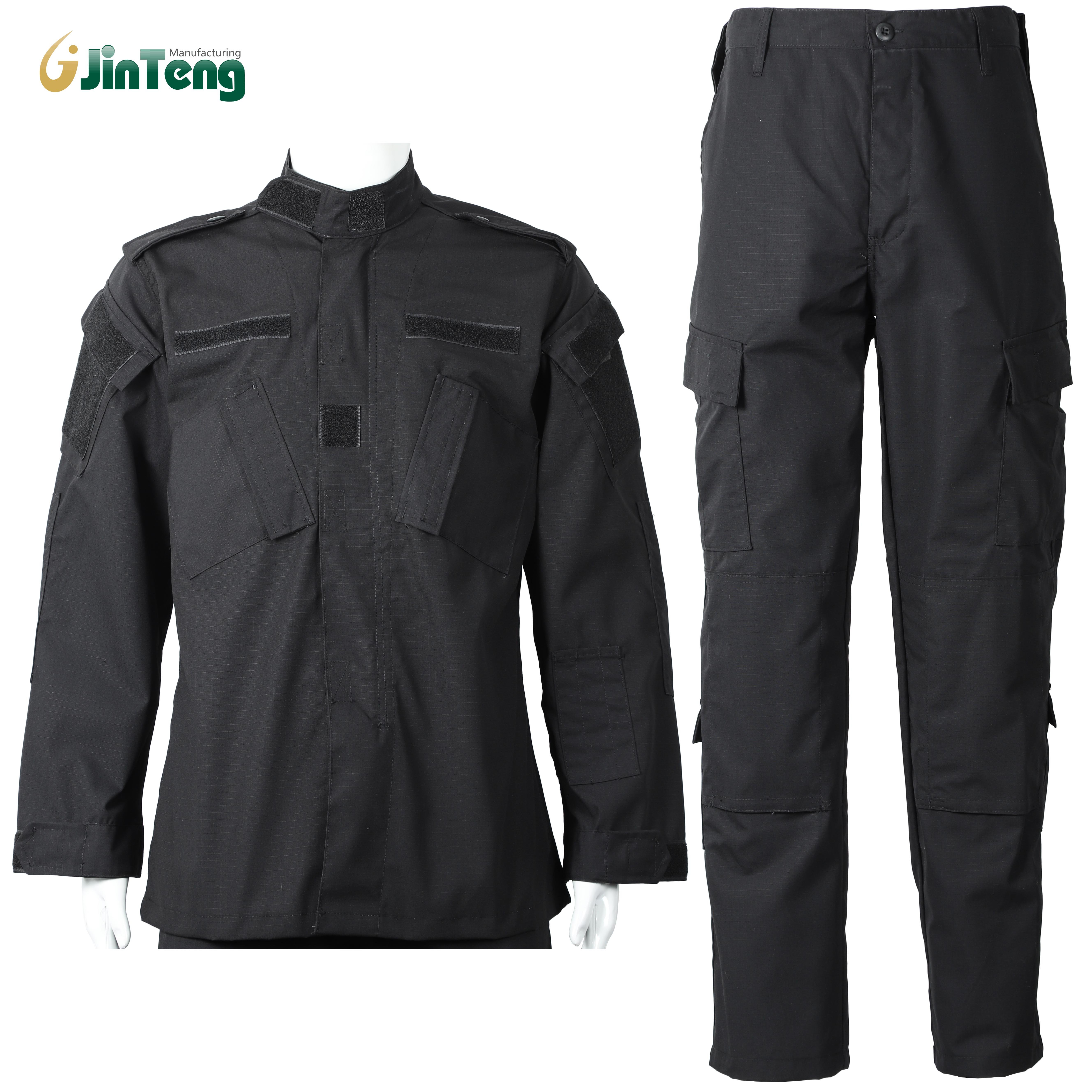 JINTENG Customization Combat Camouflage Outdoor Hiking Clothing Security Guard Tactical Dress Camo Suits ACU Digital Uniforms