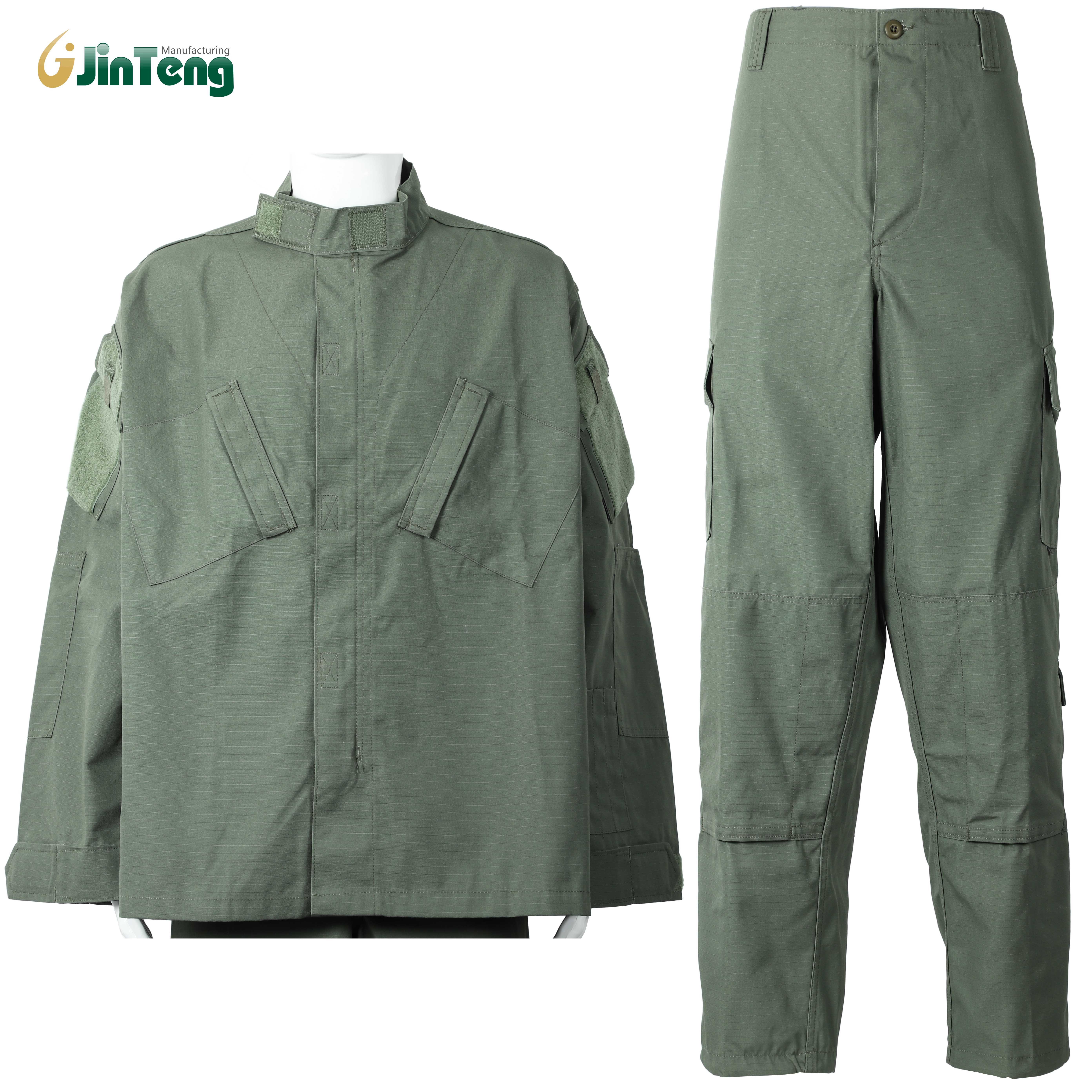JINTENG Customization Combat Camouflage Outdoor Hiking Clothing Security Guard Tactical Dress Camo Suits ACU Digital Uniforms