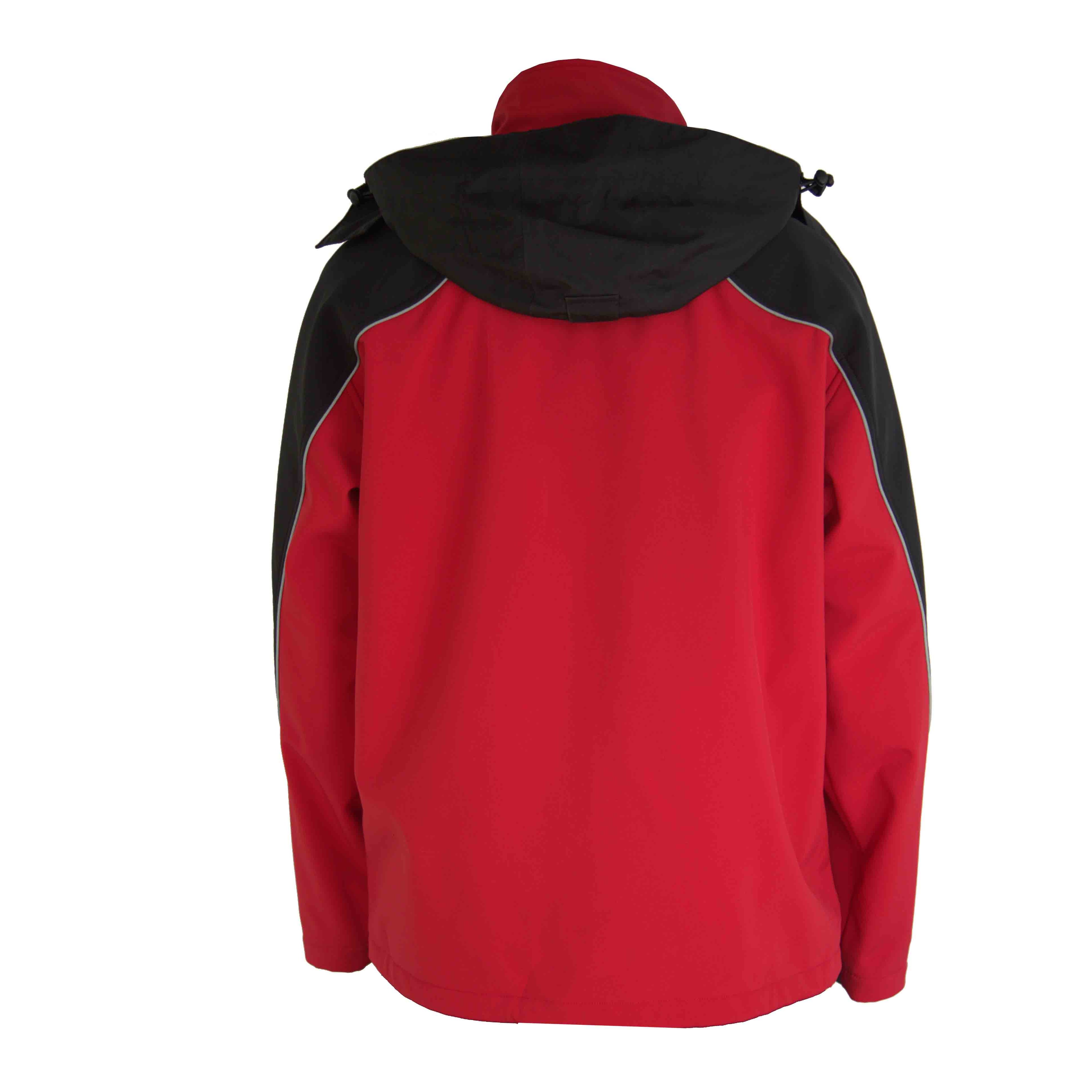 Autumn Winter Outdoor Jacket Mountaineering Hiking Solid Color Zipper Hoodie Softshell Jacket Clothing