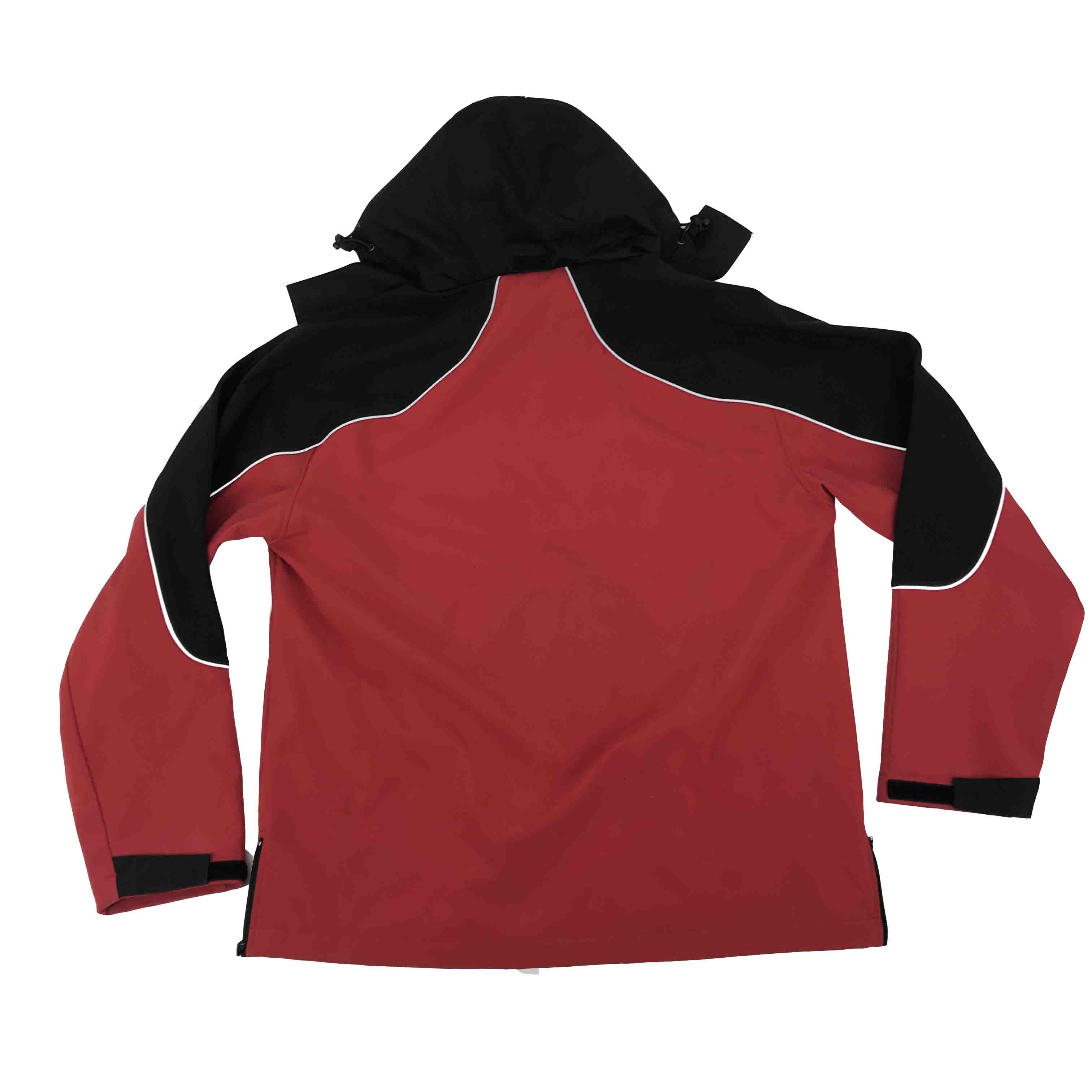 Autumn Winter Outdoor Jacket Mountaineering Hiking Solid Color Zipper Hoodie Softshell Jacket Clothing