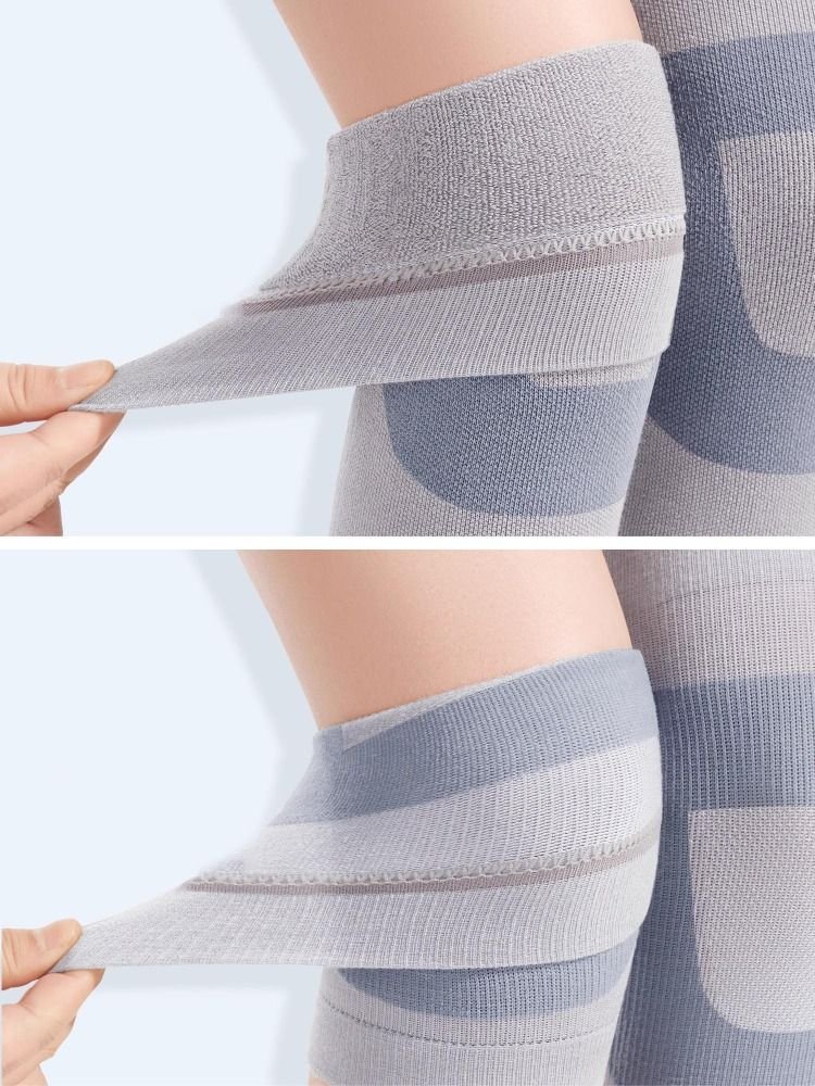 Medical silk for knee warming, ladies and girls, summer and summer