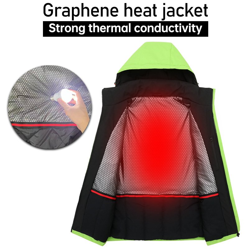 High-quality Customized Products Outdoor Winter Coat Usb Heated Jacket Mens Heated Jacket Outdoor Heated Jackets